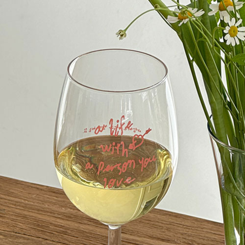 a life wineglass