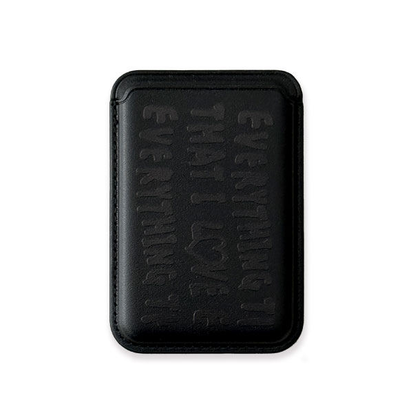 [MagSafe] that i love card wallet (black)